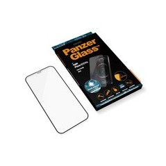 PanzerGlass Screen Protector for Apple iPhone 12 & 12 Pro - Black Transparent, Ultimate Protection & Clarity